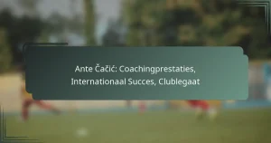 Ante Čačić: Coachingprestaties, Internationaal Succes, Clublegaat