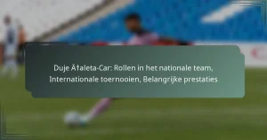 Duje Ćaleta-Car: Rollen in het nationale team, Internationale toernooien, Belangrijke prestaties